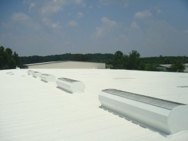 nc-manufacure-facility Metal Roof Restoration North Carolina Manufacturing Facility